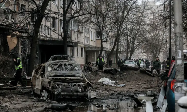 Русия възобнови въздушните атаки срещу Киев - Tribune.bg