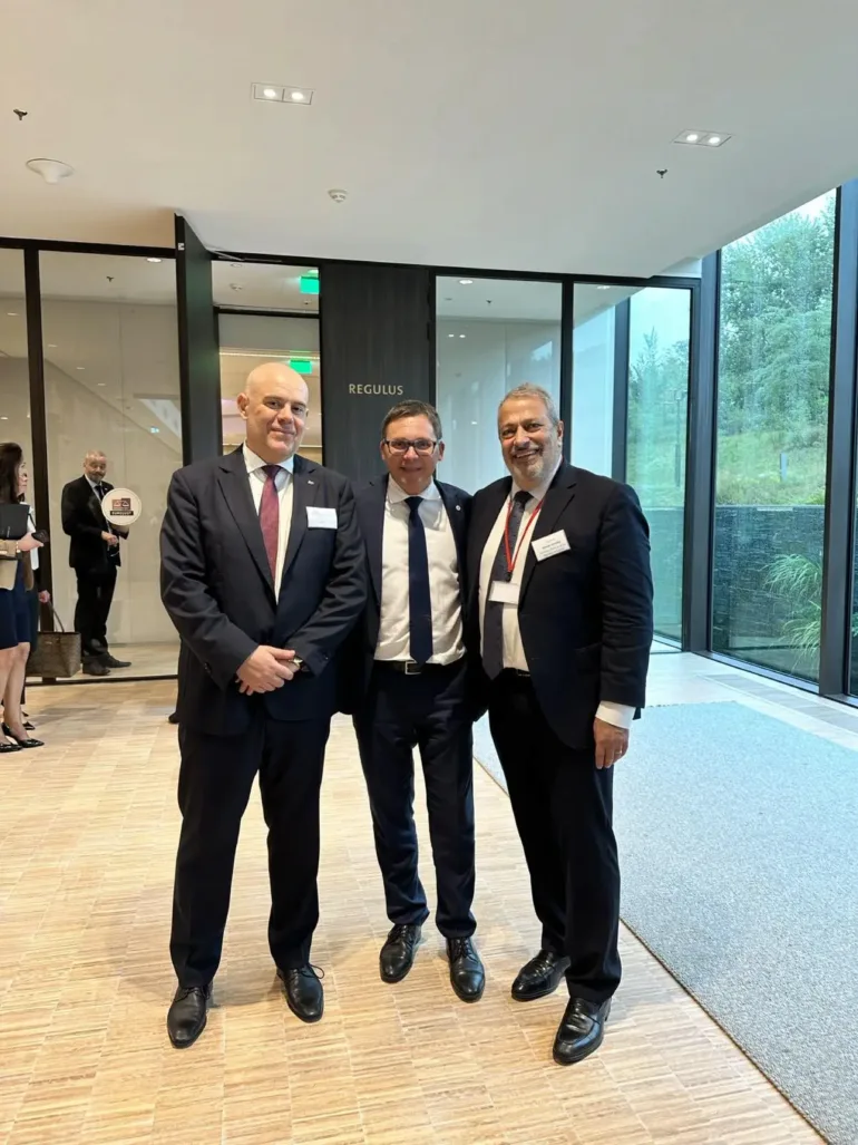 С главния прокурор на Кипър и президента на Евроюст Ладислав Хамран