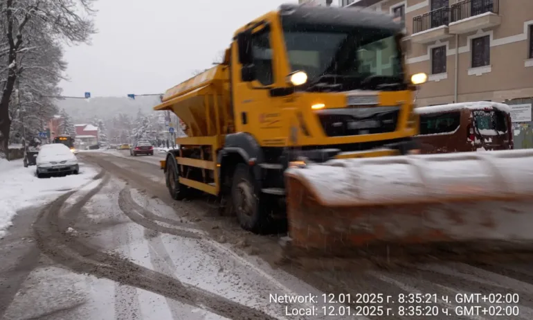 80 снегорина на терен в София - Tribune.bg