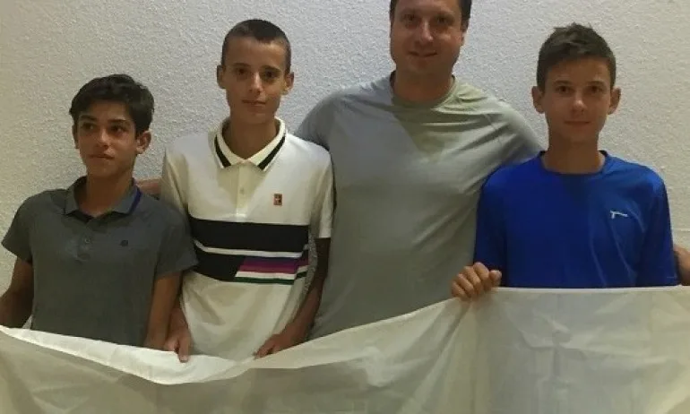 Българската федерация по тенис поздрави юношите до 14 г. за третото място на Европейската отборна купа - Tribune.bg