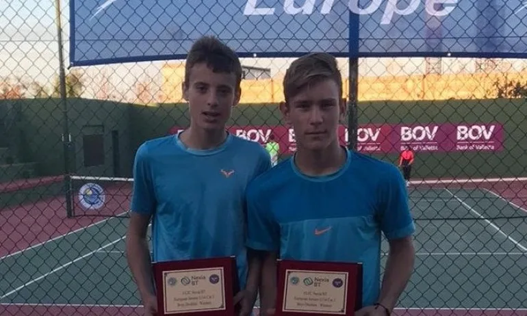 Виктор Марков и Мартин Десподов станаха шампиони на турнир от Тенис Европа в Малта - Tribune.bg