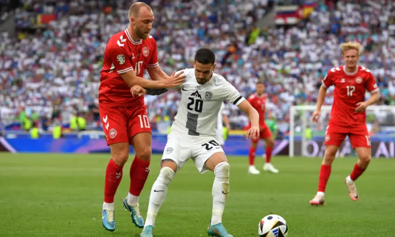 Словения стигна до равенство 1:1 с фаворита Дания - Tribune.bg