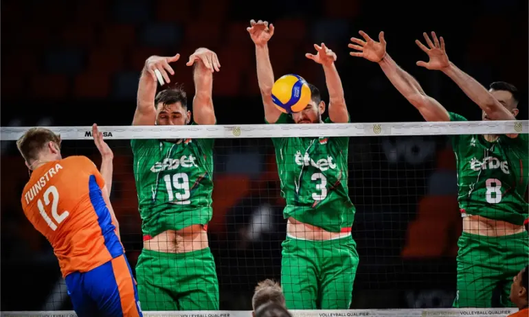 България победи Нидерландия с 3:0 в олимпийска квалификация по волейбол - Tribune.bg