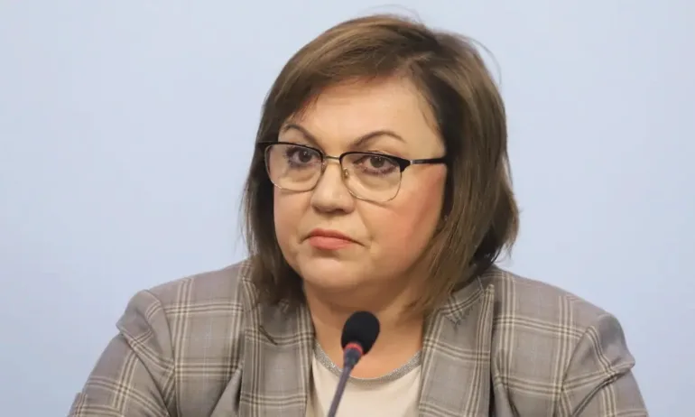 Лидерът на БСП Корнелия Нинова с анкета към партиите. Тя