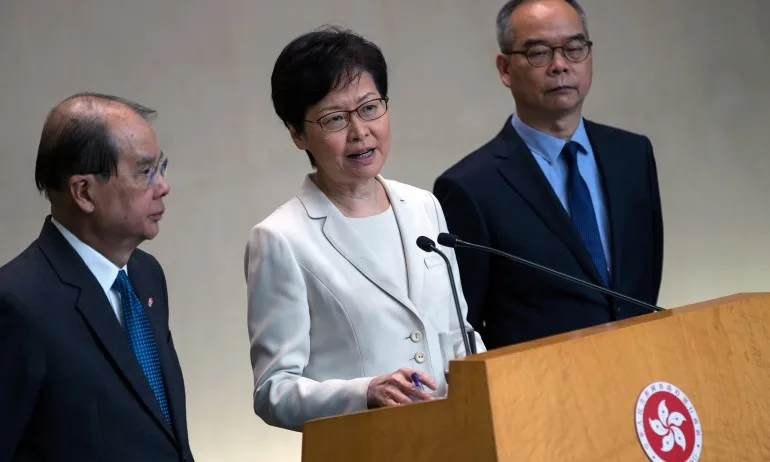 Законопроектът за екстрадиция в Хонконг ще бъде отменен - Tribune.bg