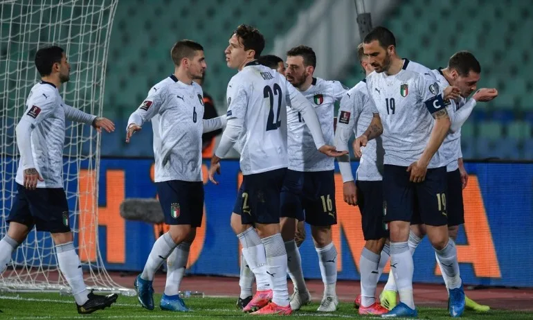 Ваксинираха италианските национали преди Евро 2021 - Tribune.bg
