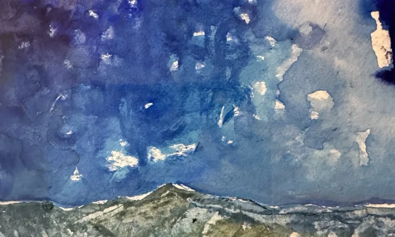 Вежди Рашидов реди бронзови скулптури и сини акварели в Бодрум (ГАЛЕРИЯ) - Tribune.bg