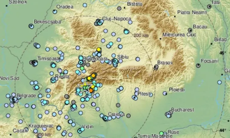 Земетресение от 4.9 по Рихтер в Румъния - Tribune.bg