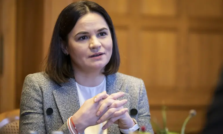 Тихановска пред БНР: В момента Беларус представлява политическа пустиня - Tribune.bg