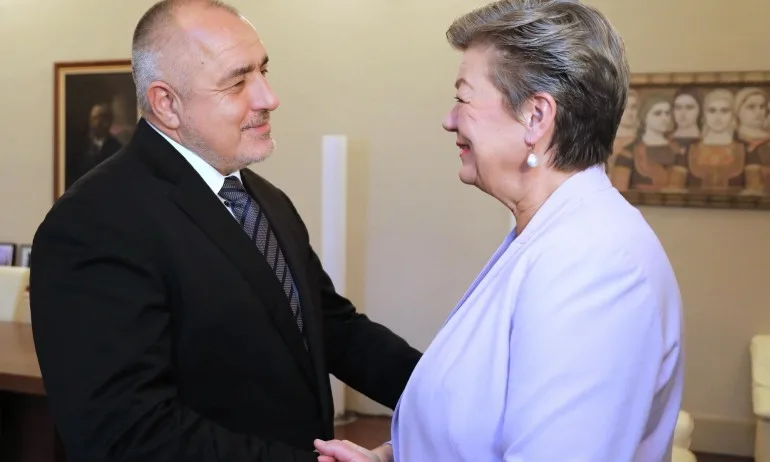 Борисов се срещна с европейския комисар по вътрешни работи Илва Йохансон - Tribune.bg