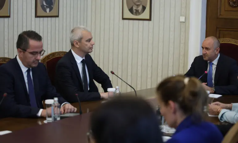 Костадинов към Радев: Искаме КСНС за БПЦ и искаме третия мандат за съставяне на кабинет
