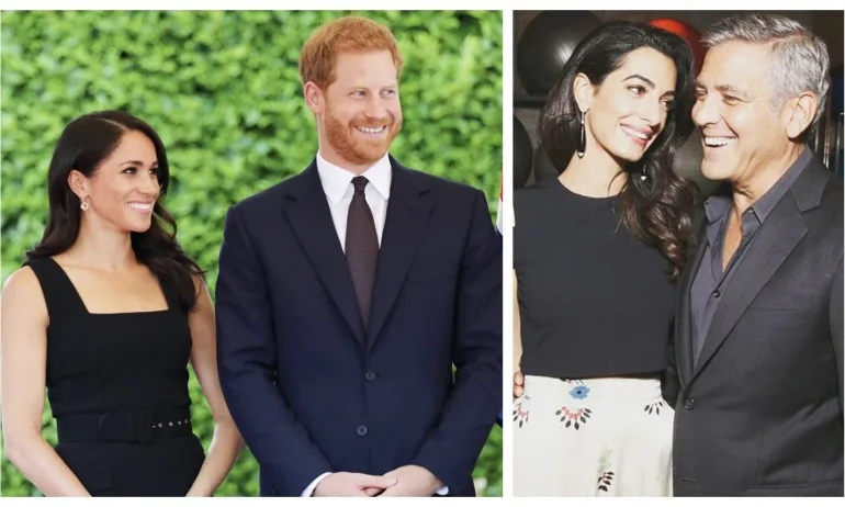 Меган и Хари си избраха кръстници – семейство Клуни - Tribune.bg