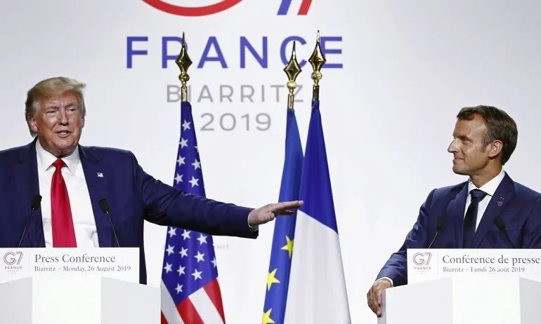 Макрон и Тръмп: Иран не трябва да има ядрено оръжие - Tribune.bg