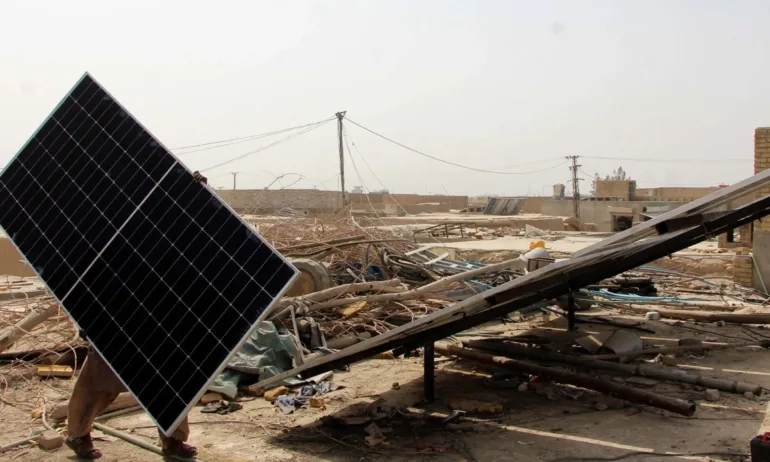 В Китай слънчева електроцентрала събуди пустинята - Tribune.bg