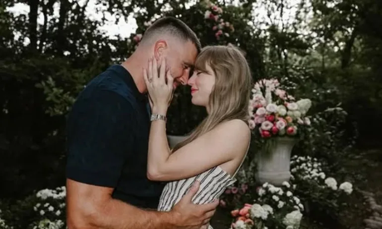 Поп иконата Тейлър Суифт се сгоди за звездата от NFL Травис Келси (СНИМКИ) - Tribune.bg