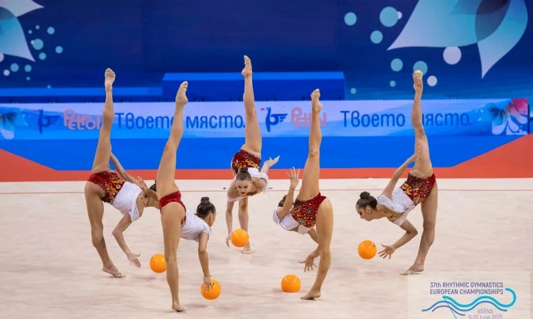 Успех за България: Злато за ансамбъла ни по художествена гимнастика във Варна - Tribune.bg