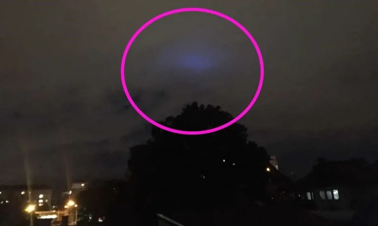 Какво е синьото сияние в небето, което втрещи софиянци? (СНИМКИ) - Tribune.bg