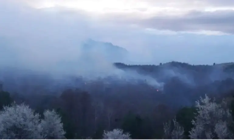 Два големи пожара горят край Копривщица - Tribune.bg