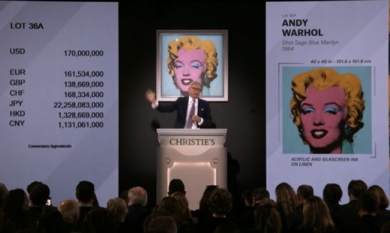 Рекордните 195 милиона долара за Мерилин на Анди Уорхол - Tribune.bg
