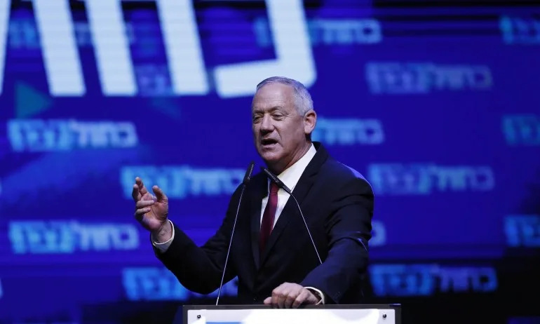 Бени Ганц води с едно място пред Бенямин Нетаняху след вота в Израел - Tribune.bg