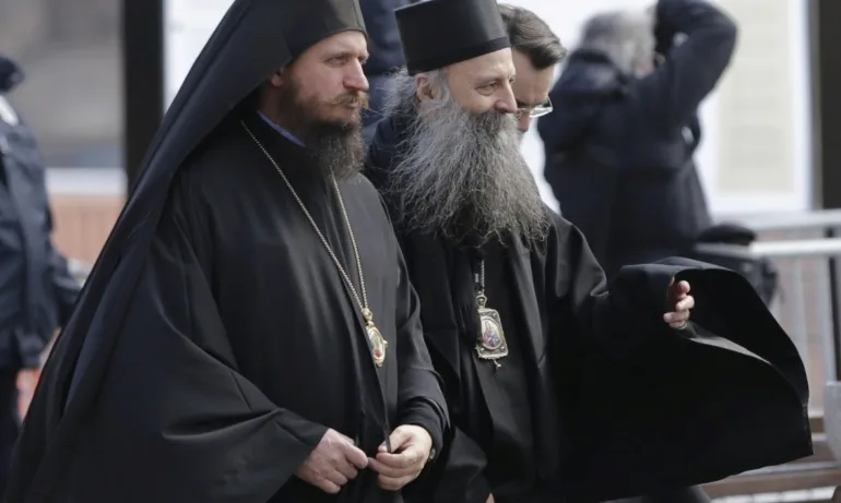 Новият сръбски патриарх Порфирий се възкачи на престола - Tribune.bg