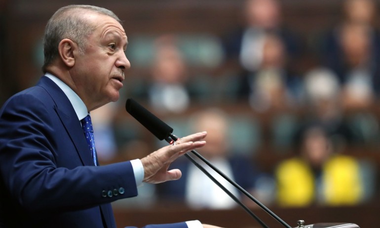Турският президент Реджеп Тайип Ердоган заяви, че за него гръцкият