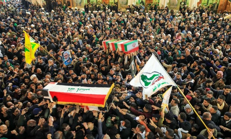 На погребението на Солеймани: Най-малко 35 души бяха премазани до смърт - Tribune.bg