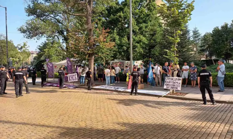 КНСБ отново на протест: 170-те млн. лв., които искаме, няма да повлияят на дефицита - Tribune.bg