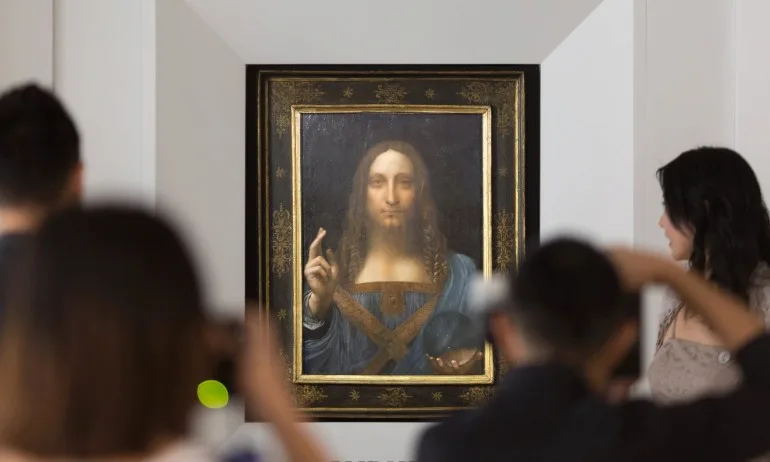 Картината на Леонардо да Винчи Спасителят на света изчезна отново - Tribune.bg