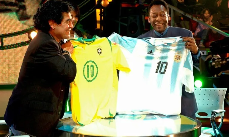 Пеле към Марадона: Приятелю, един ден в Рая ще играем за един отбор! - Tribune.bg