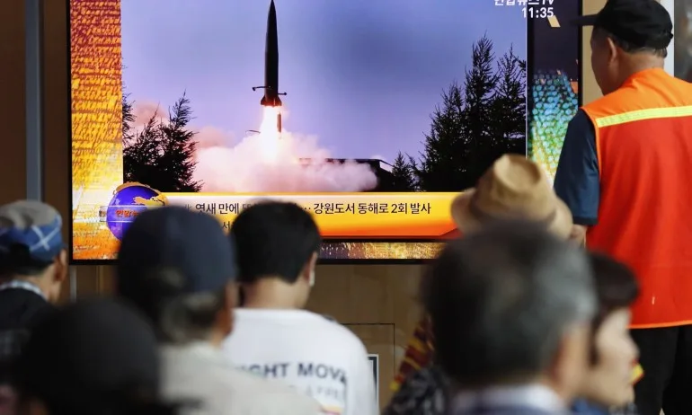 Северна Корея отново изстреля ракети - Tribune.bg