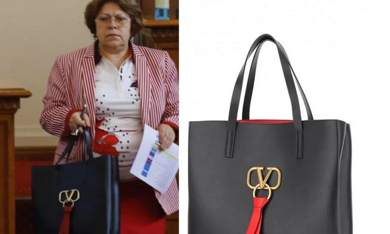 Журналистка засече Татяна Дончева с чанта Валентино за 2 438 евро - Tribune.bg