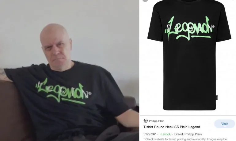 Трифонов отново с Филип Плейн, редовната цена на тениската му е 350 евро - Tribune.bg