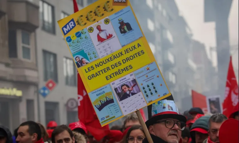 Стачка парализира Белгия - Tribune.bg