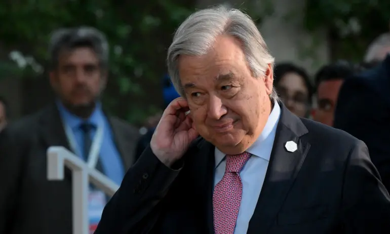 Гутериш: Едно погрешно изчисление на границата между Ливан и Израел може да доведе до катастрофа - Tribune.bg