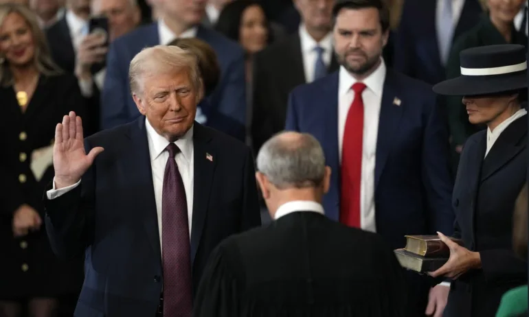 Доналд Тръмп с първи думи след клетвата: Златната епоха за Америка започна сега (ВИДЕО/СНИМКИ) - Tribune.bg