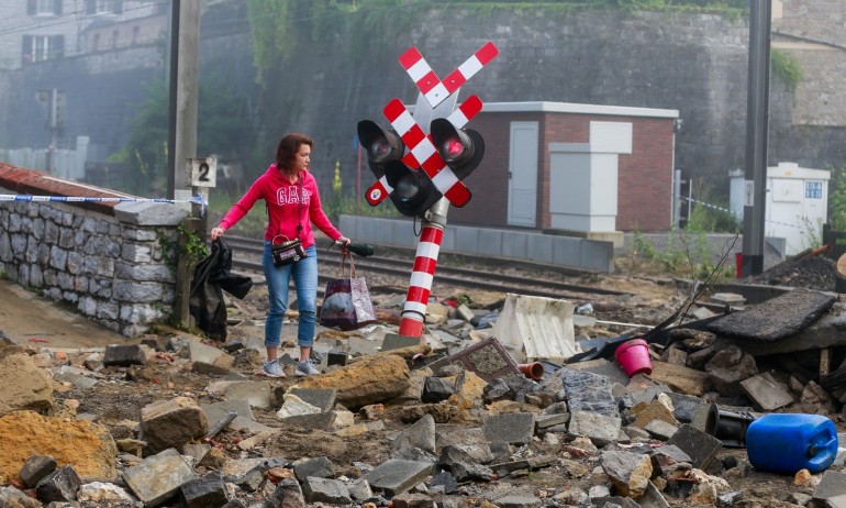 Нови разрушителни наводнения в Белгия (СНИМКИ) - Tribune.bg