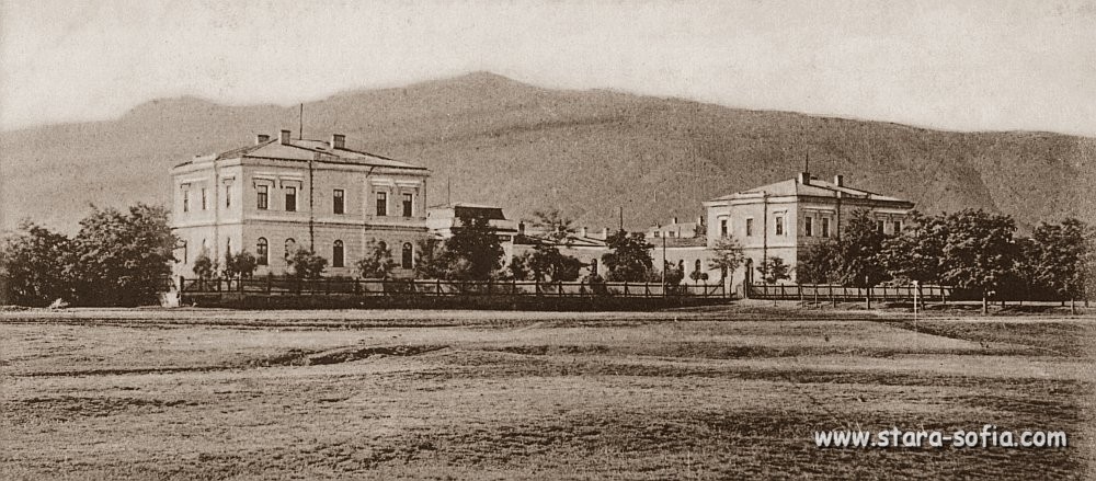 Общ изглед към Александровска болница, началото на 20. век