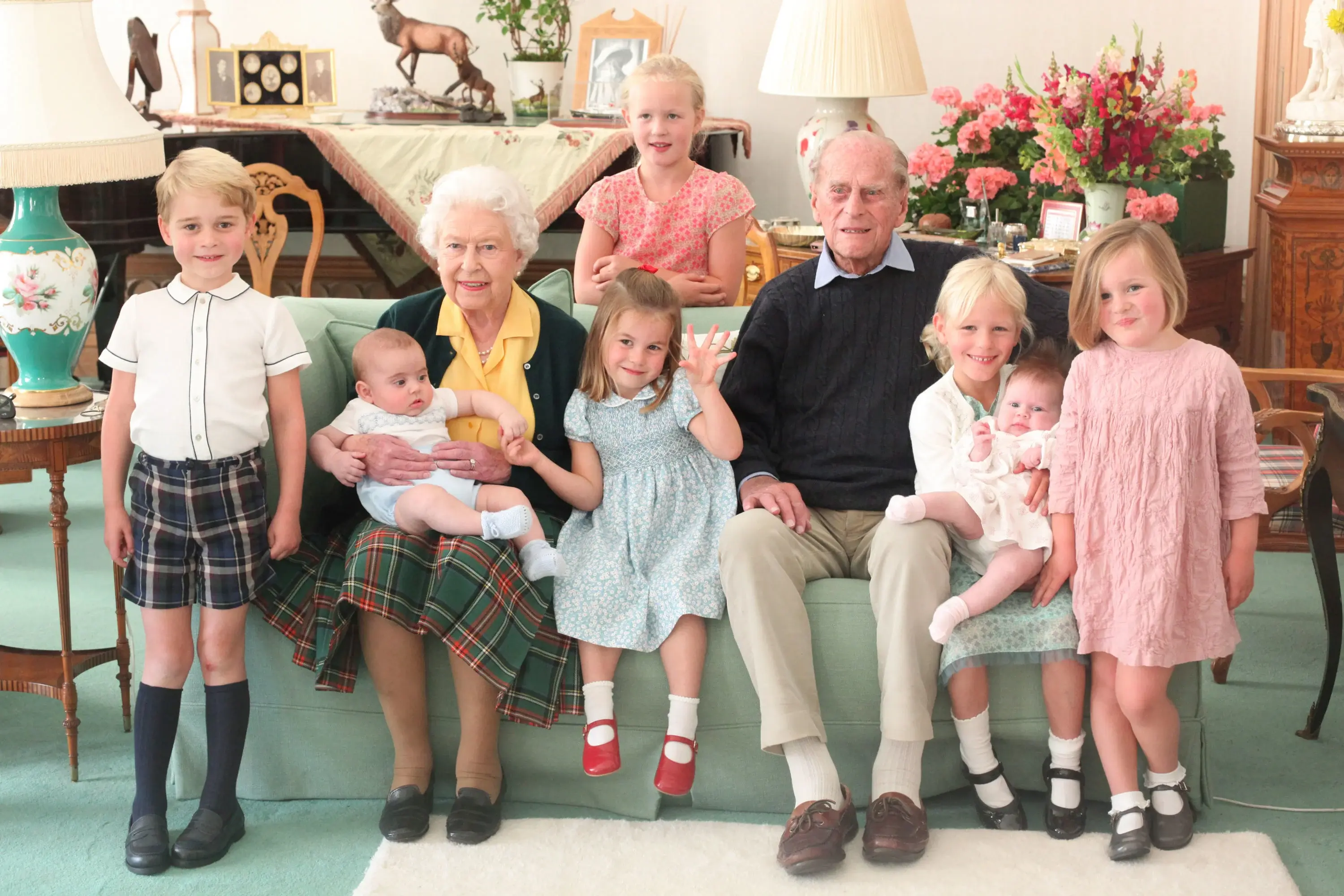 Елизабет и Филип имат 8 внуци и 12 правнуци