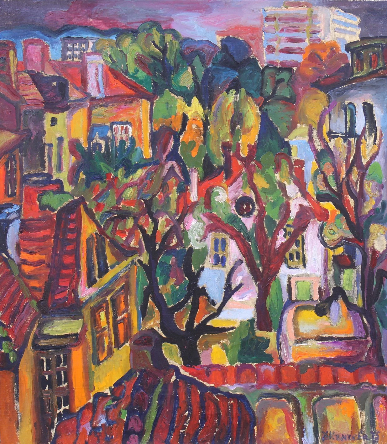 Дора Кънчева, Пейзаж