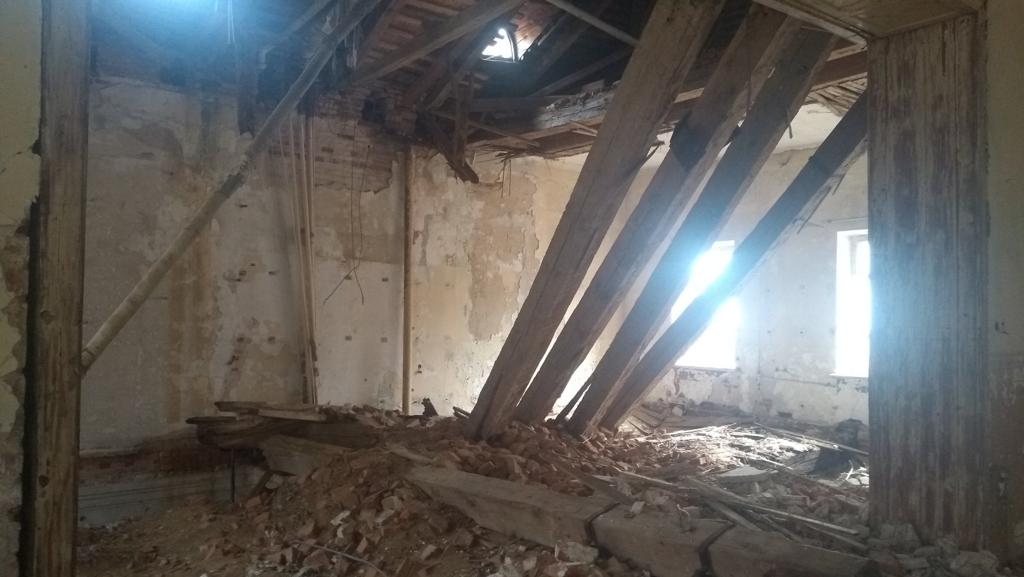 Разрухата в манастирския комплекс „Рождество Христово“ – Шипка