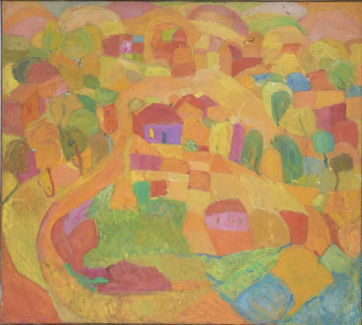 Костадинка Цветкова, Пейзаж от Родопите, 1960-те–1970-те