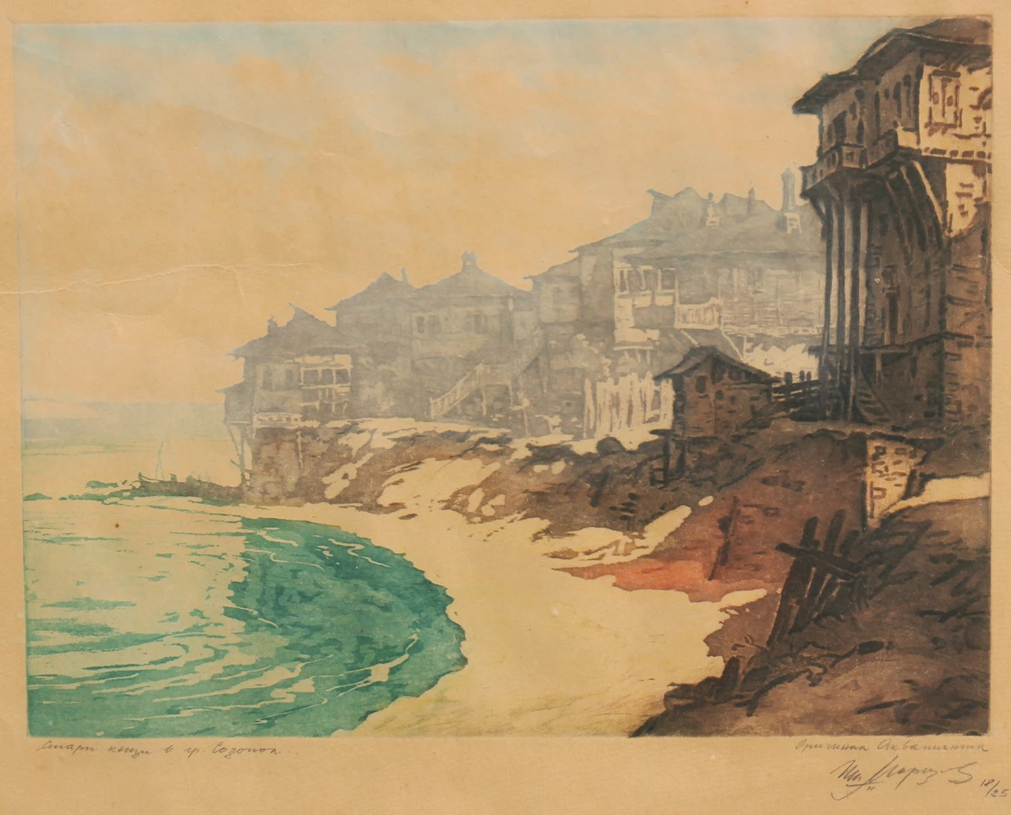 Петър Морозов, Стари къщи в град Созопол