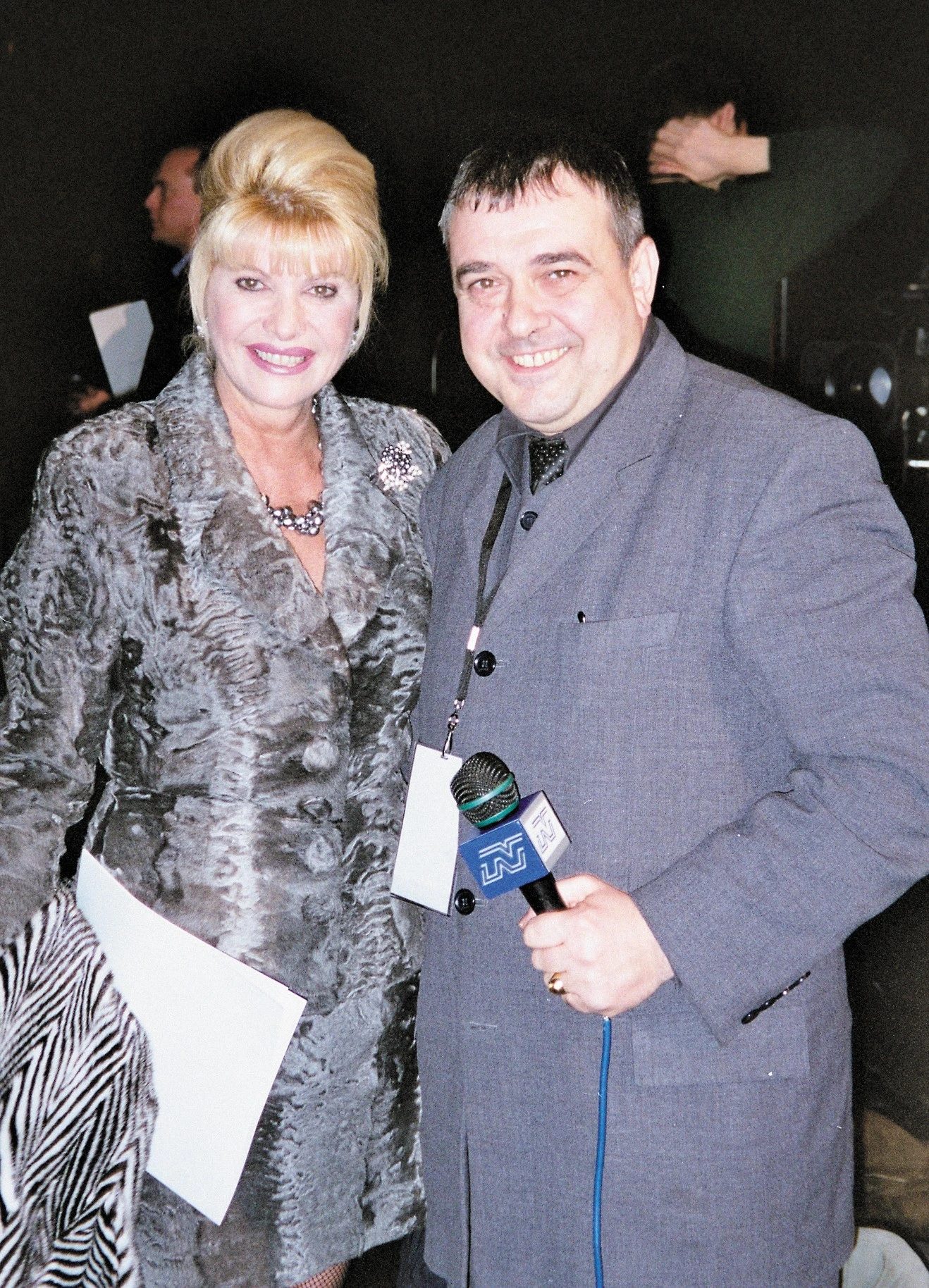 Любомир Стойков интервюира Ивана Тръмп в Ню Йорк, 2001 г. 