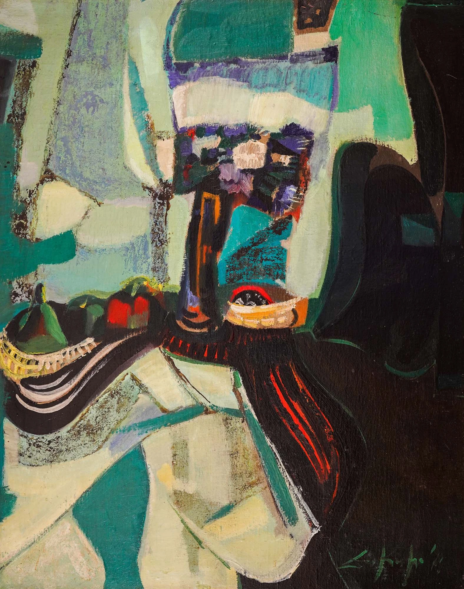 Димитър Киров - „Натюрморт в зелено“