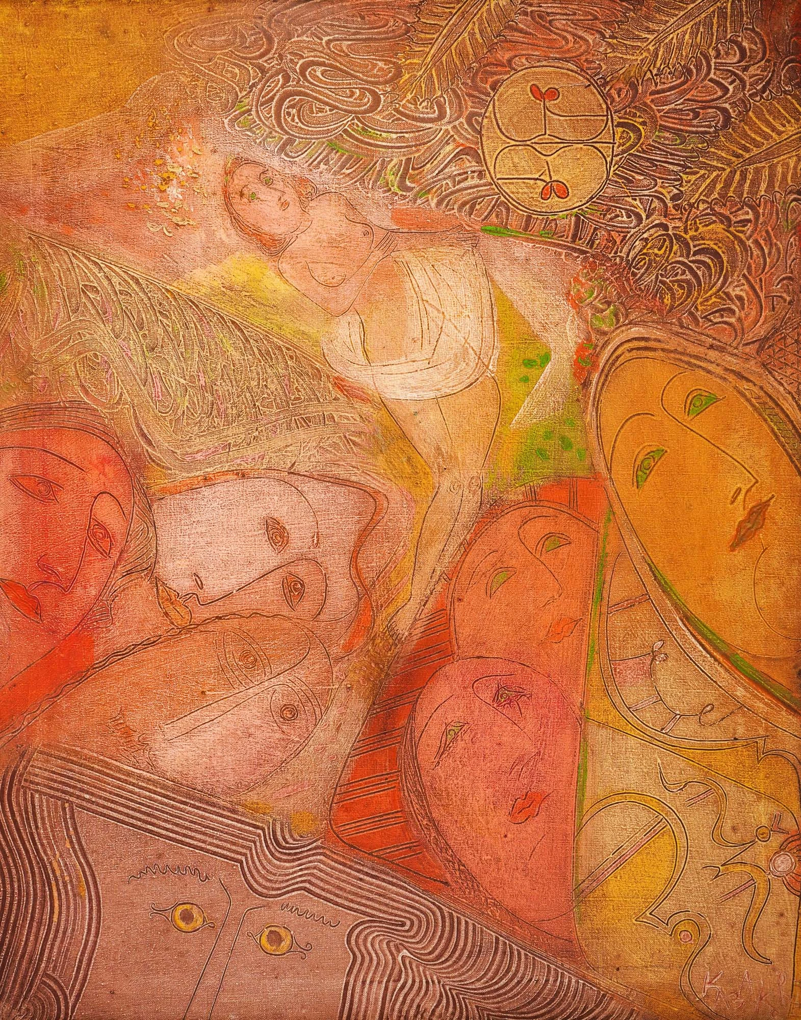 Димитър Казаков-Нерон - „Антична композиция“