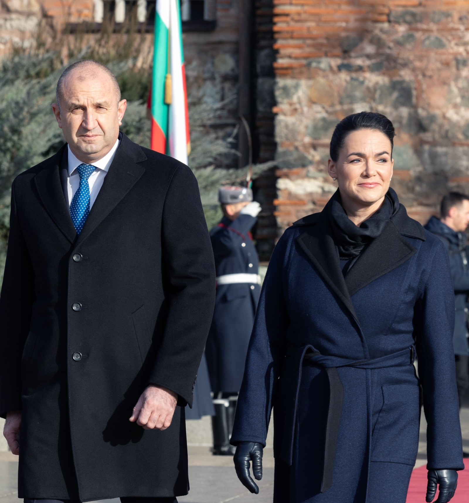 Президентите на България и Унгария 