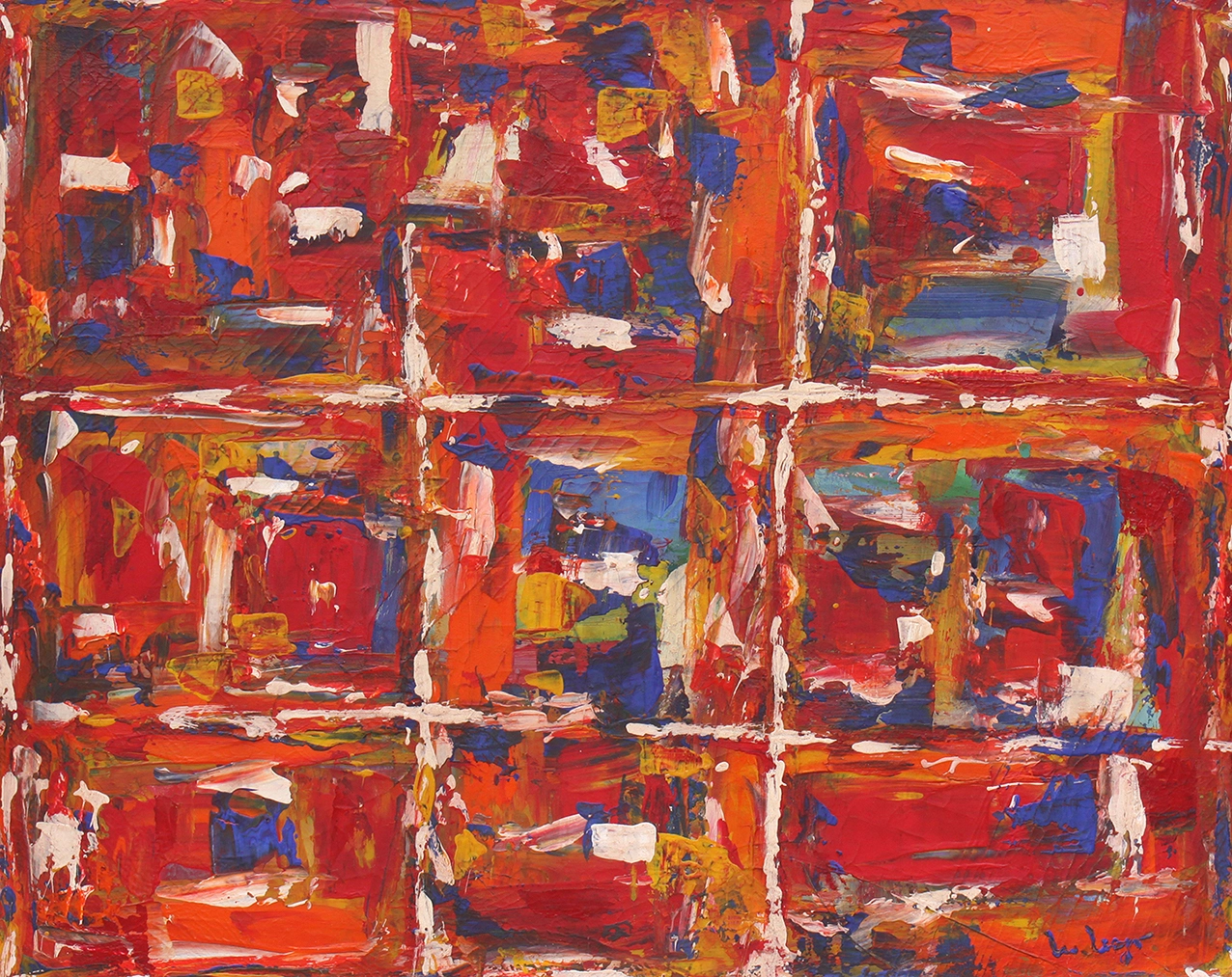 Иван Георгиев – Рембранд, Композиция в червено