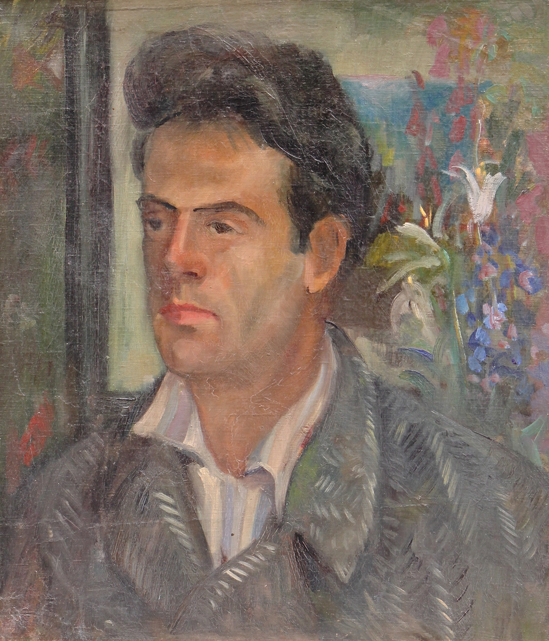 Давид Перец, Портрет на Васил Иванов