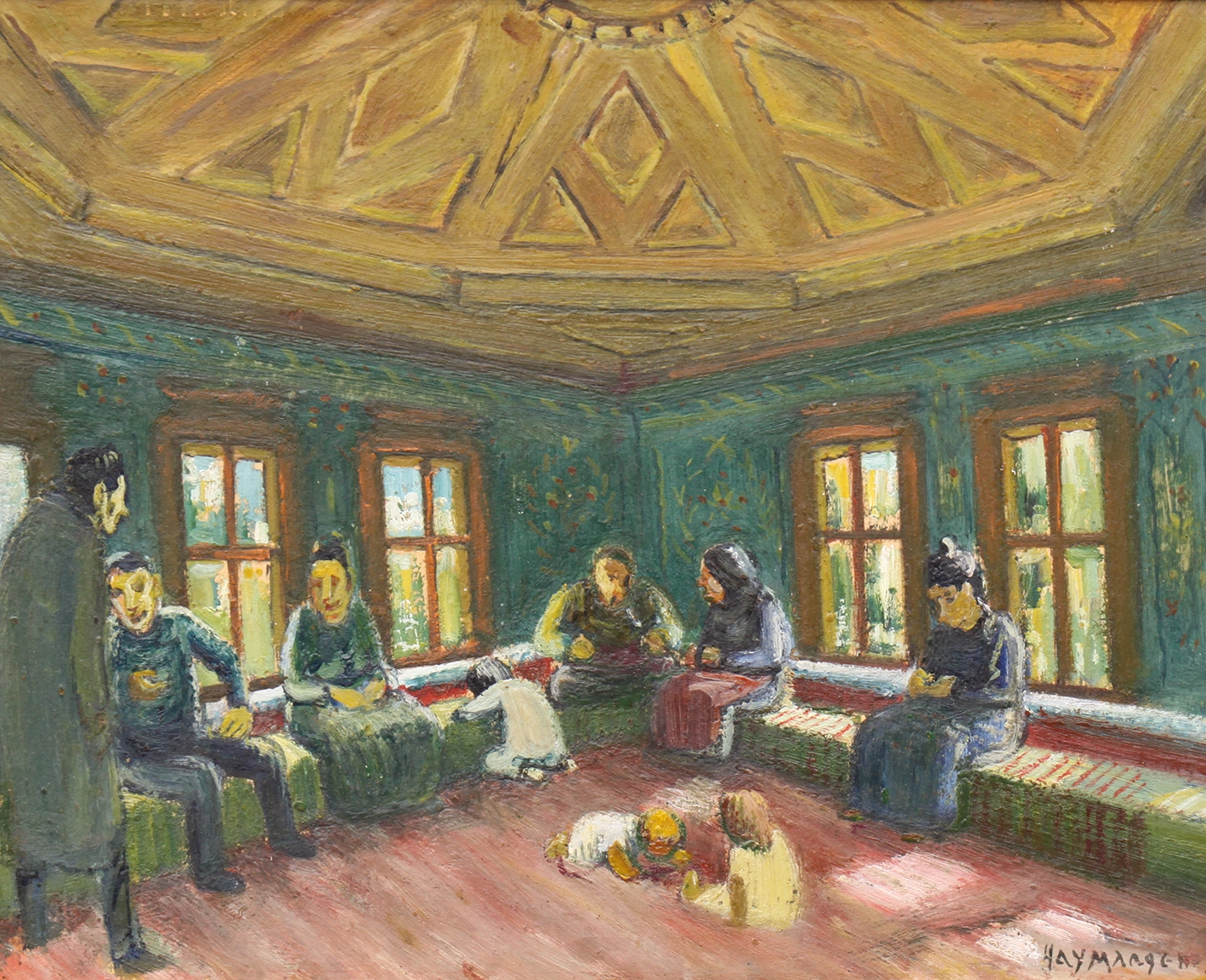 Наум Хаджимладенов, Самоковска къща 